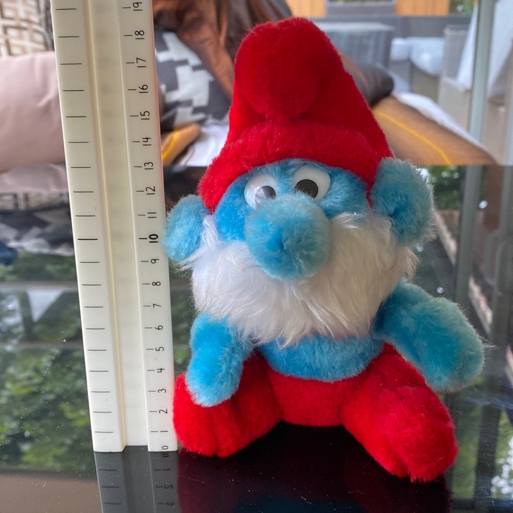 Vintage PAPA SMURF stuffy